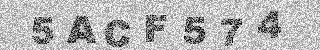 Confirmation code